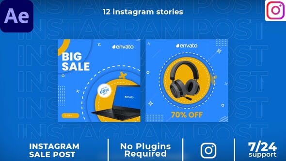 Product sale Instagram post - Videohive 37647638 Download