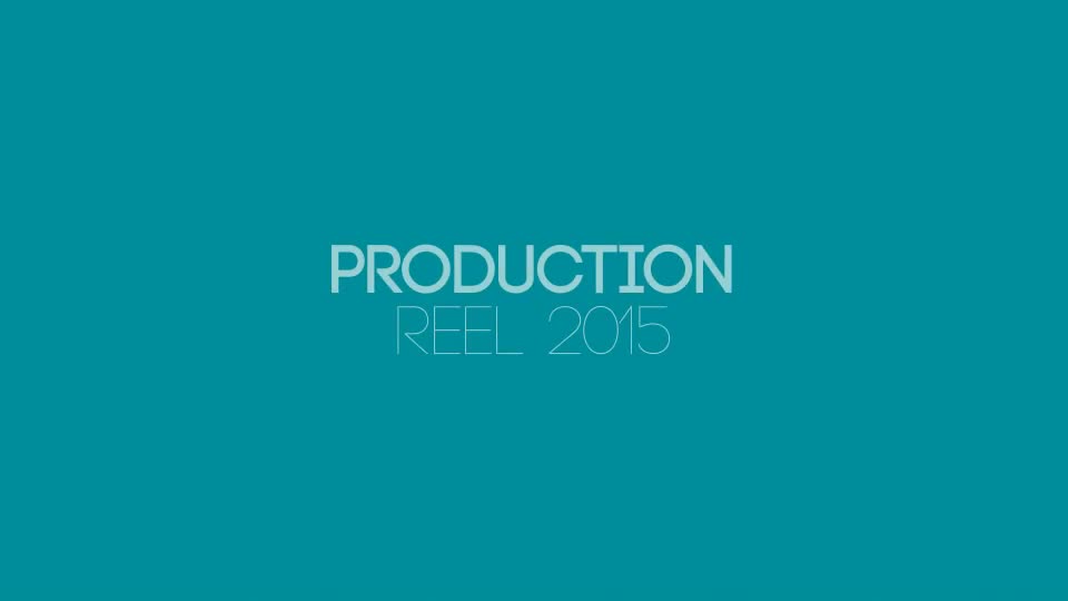 Production Reel 2015 Videohive 11166031 After Effects Image 1
