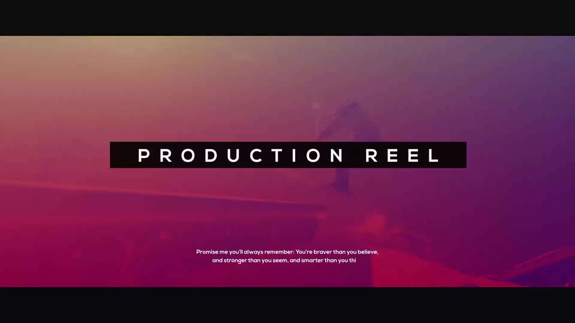 Production Reel l Glitch Promo Videohive 19260213 After Effects Image 1