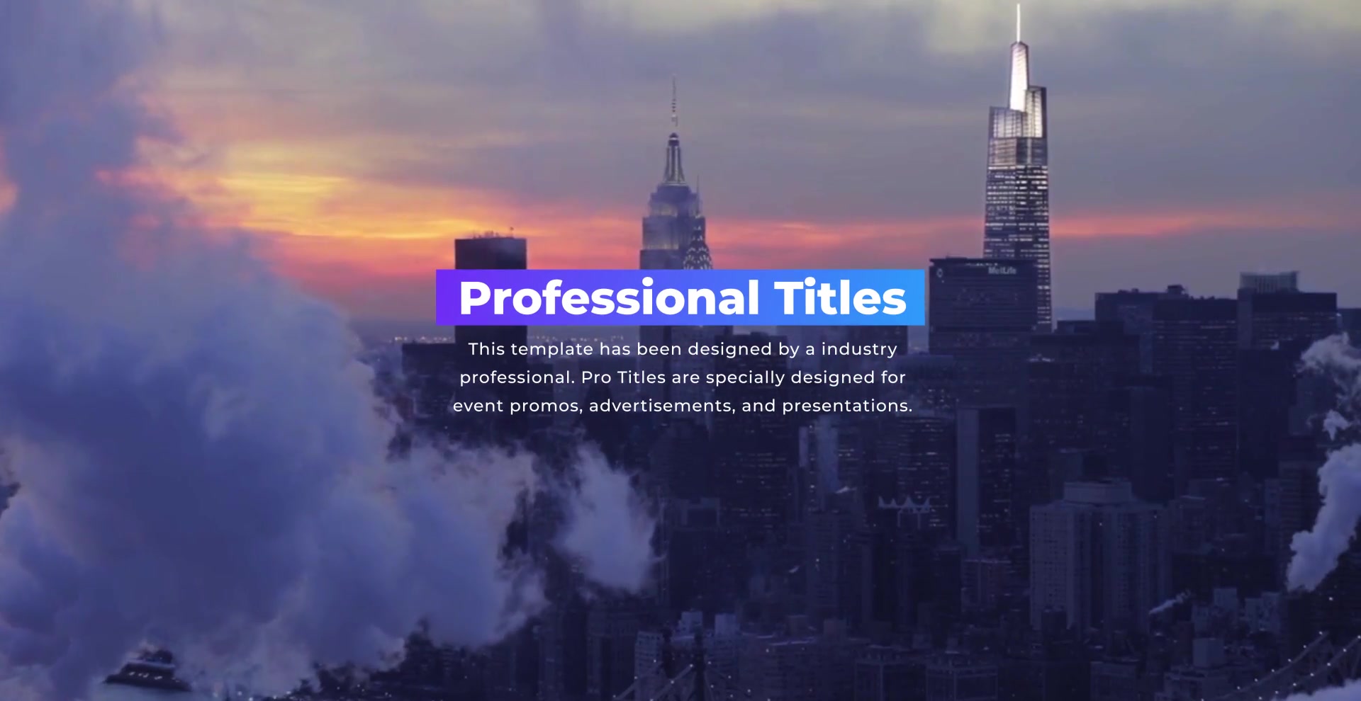 Professional Titles v1 Videohive 19823298 After Effects Image 6