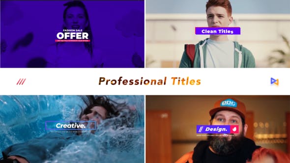Professional Titles v1 - Download Videohive 19823298
