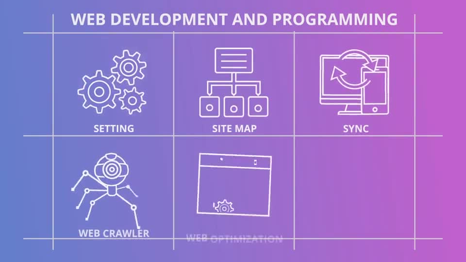 Programming And Development Outline Icons - Download Videohive 21291327