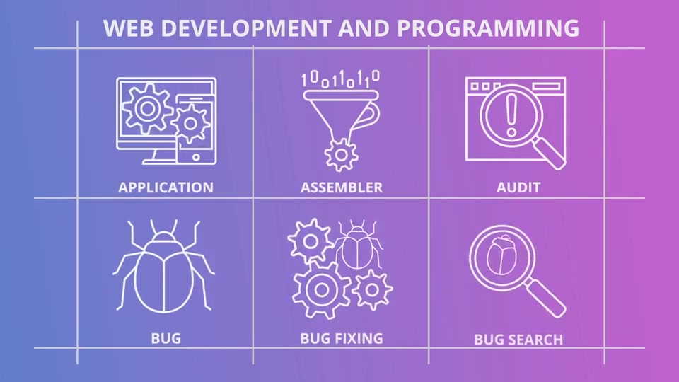 Programming And Development Outline Icons - Download Videohive 21291327