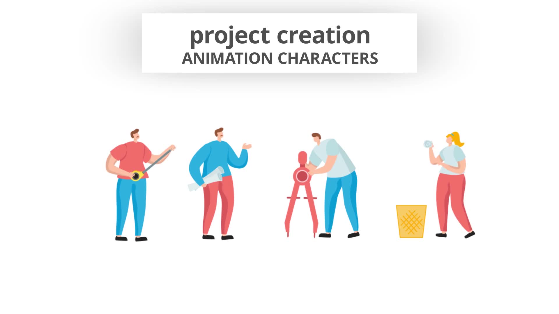 Project Creation Character Set Videohive 29102379 After Effects Image 10