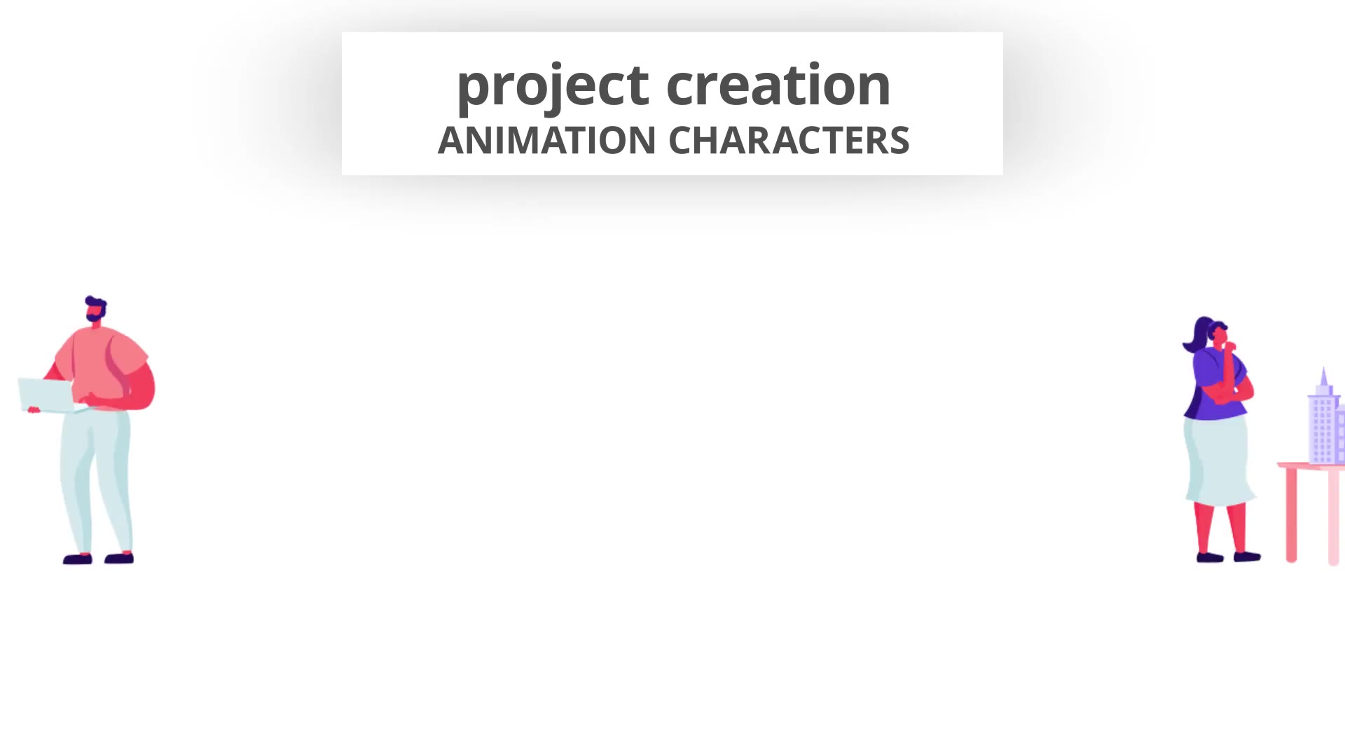 Project Creation Character Set Videohive 28672421 After Effects Image 6