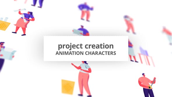 Project Creation Character Set - Download 28672421 Videohive