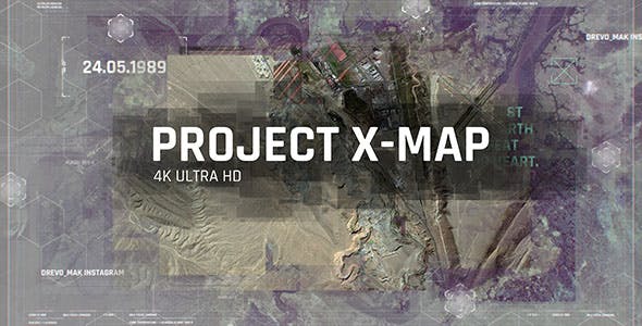 Project X MAP / Technology Paralax Slideshow / 3D Camera / Clean Travel Memories / Satellite Photo - Download Videohive 21257538