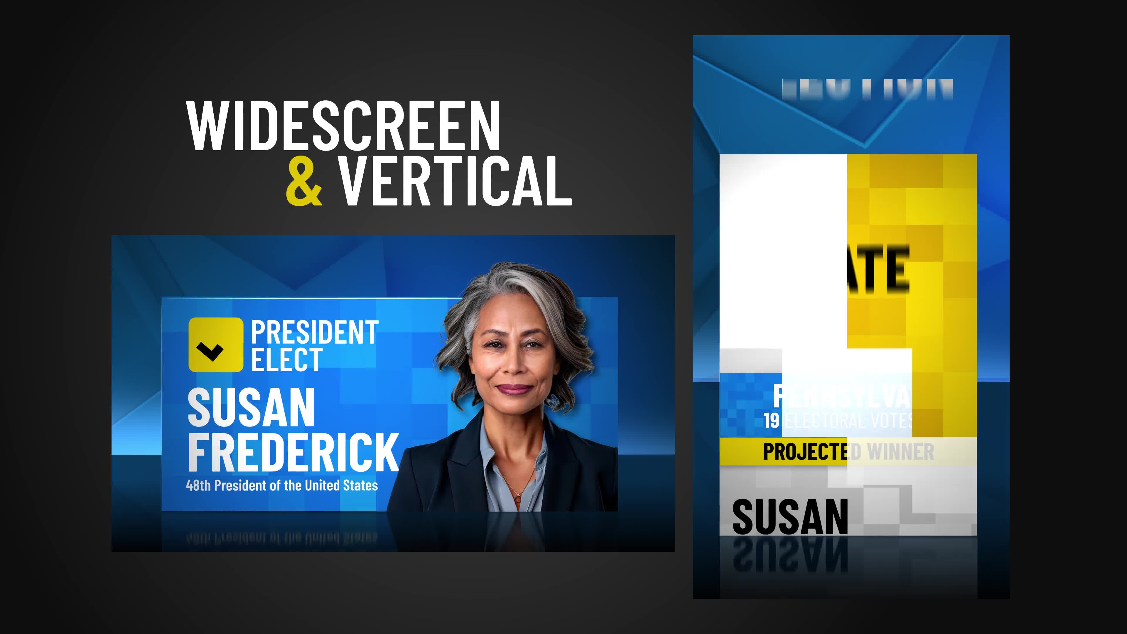 Projected Winner Election Kit Videohive 55152078 After Effects Image 7