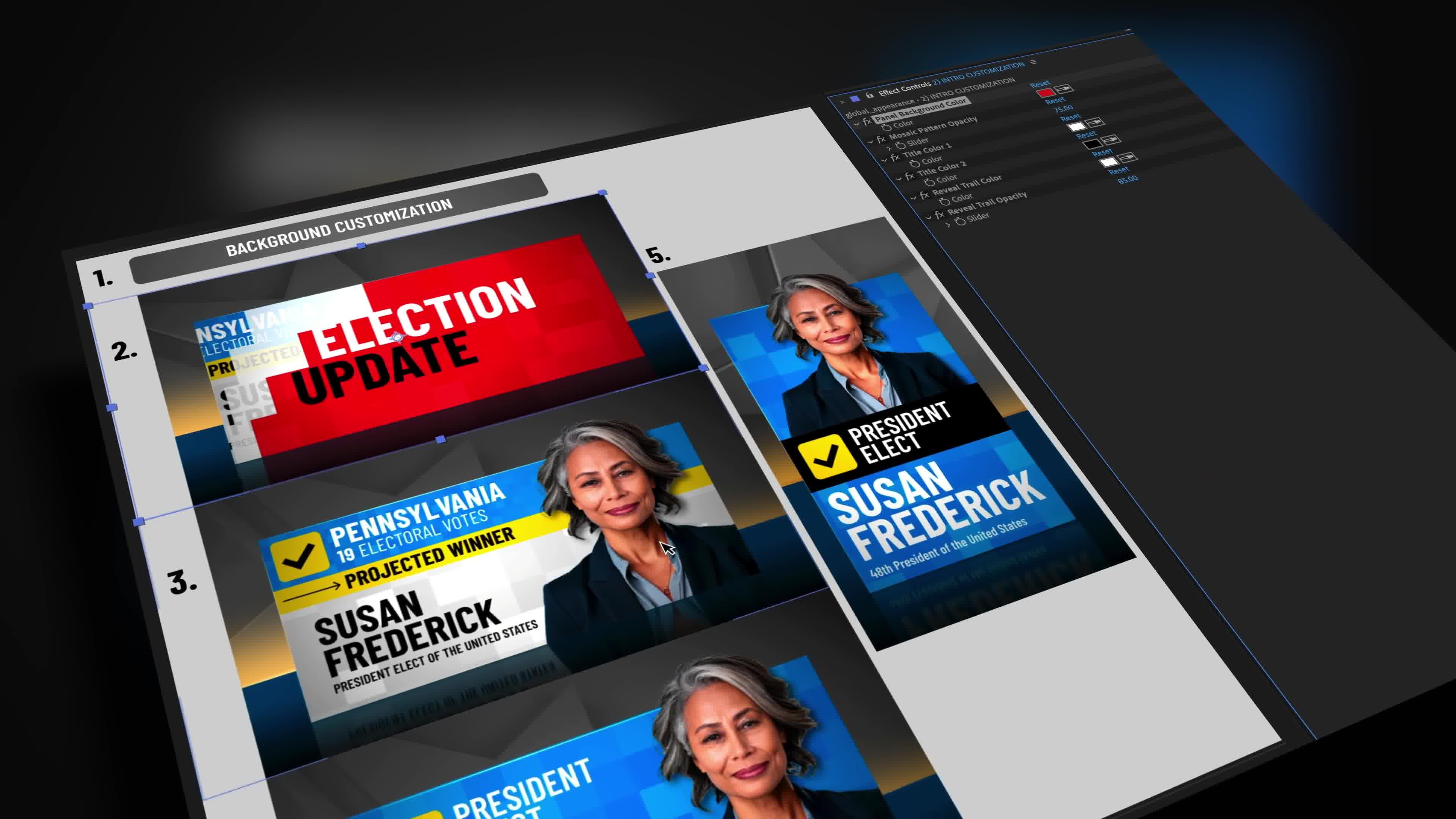 Projected Winner Election Kit Videohive 55152078 After Effects Image 9