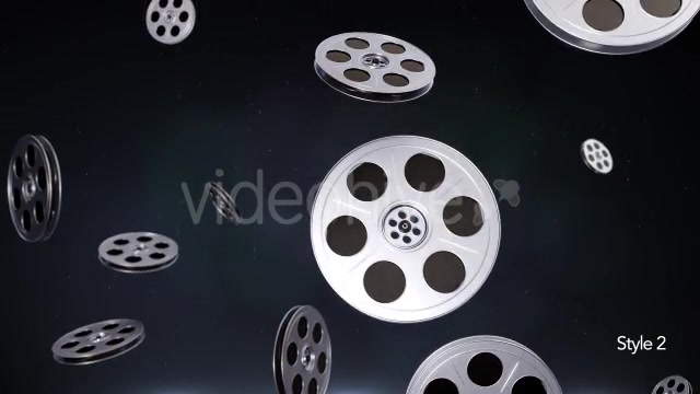 Projection Movie Reel Backdrops - Download Videohive 10001905