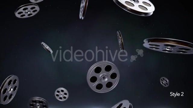 Projection Movie Reel Backdrops - Download Videohive 10001905