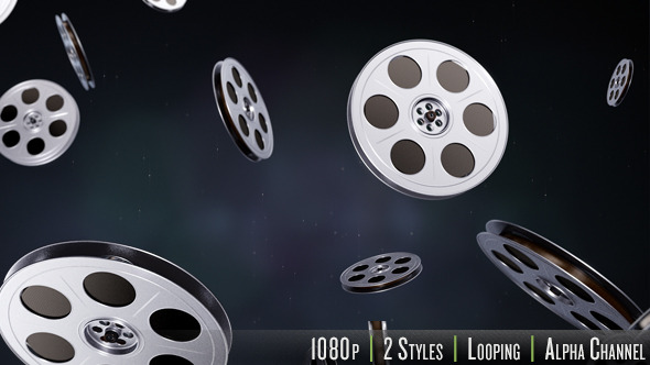 Projection Movie Reel Backdrops - Download Videohive 10001905