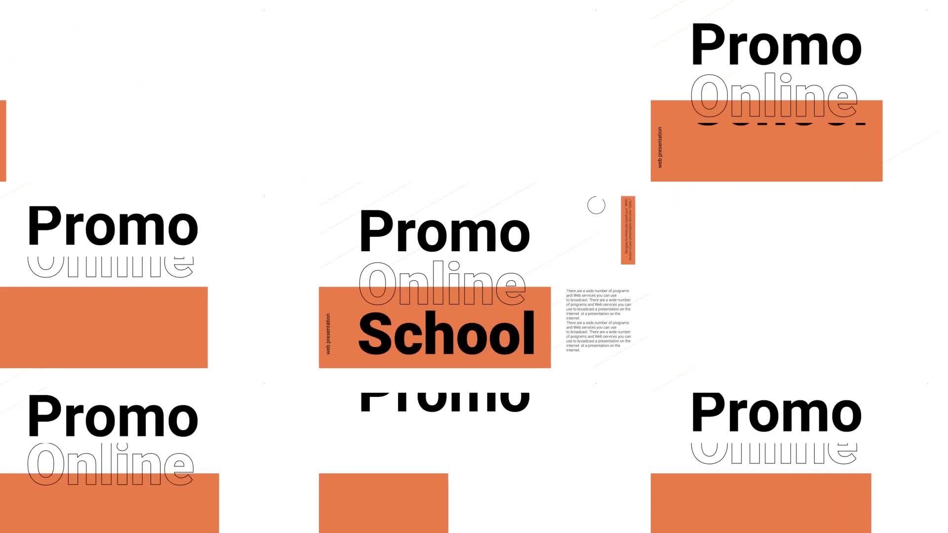 Promo Online School Presentation Videohive 28757869 After Effects Image 1