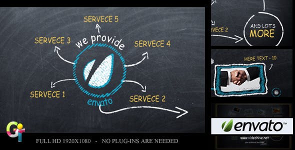 Promote your Business on Blackboard - Download Videohive 2412544