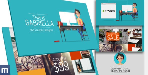 Promote Your Product or Service with Gabriella - Videohive 10179067 Download
