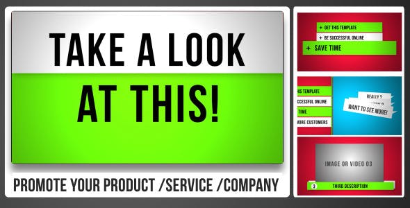 Promote Your Product, Service or Company - 3469377 Download Videohive