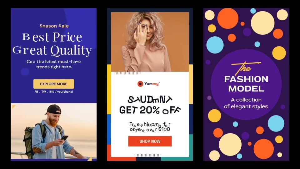 Promotion Fashion Instagram Story Videohive 32283233 After Effects Image 4
