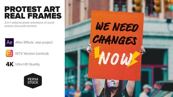 Protest Art Real Frames - Download 26058272 Videohive