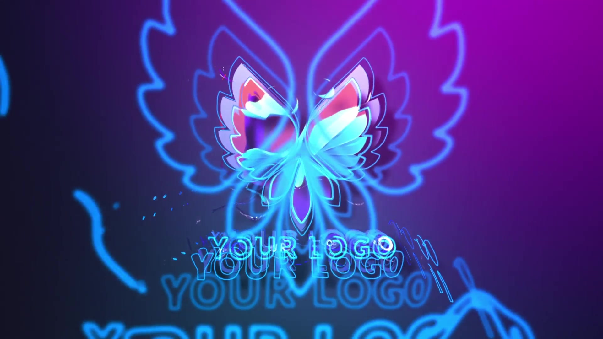 Psychedelic Logo Reveal Videohive 33298457 After Effects Image 3