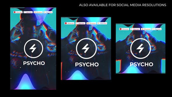 Psycho Music Visualizer - Videohive 34310037 Download