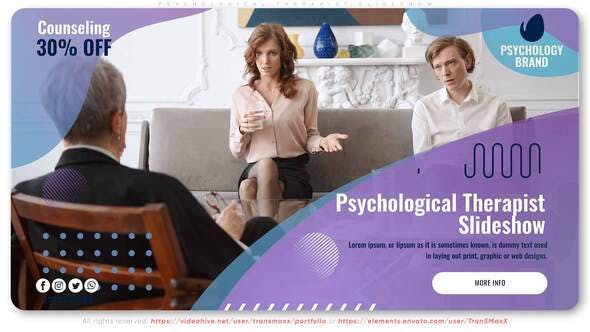 Psychological Therapist Slideshow - Videohive Download 29478943