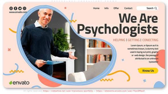 Psychology Consultant Promo - 33877798 Download Videohive