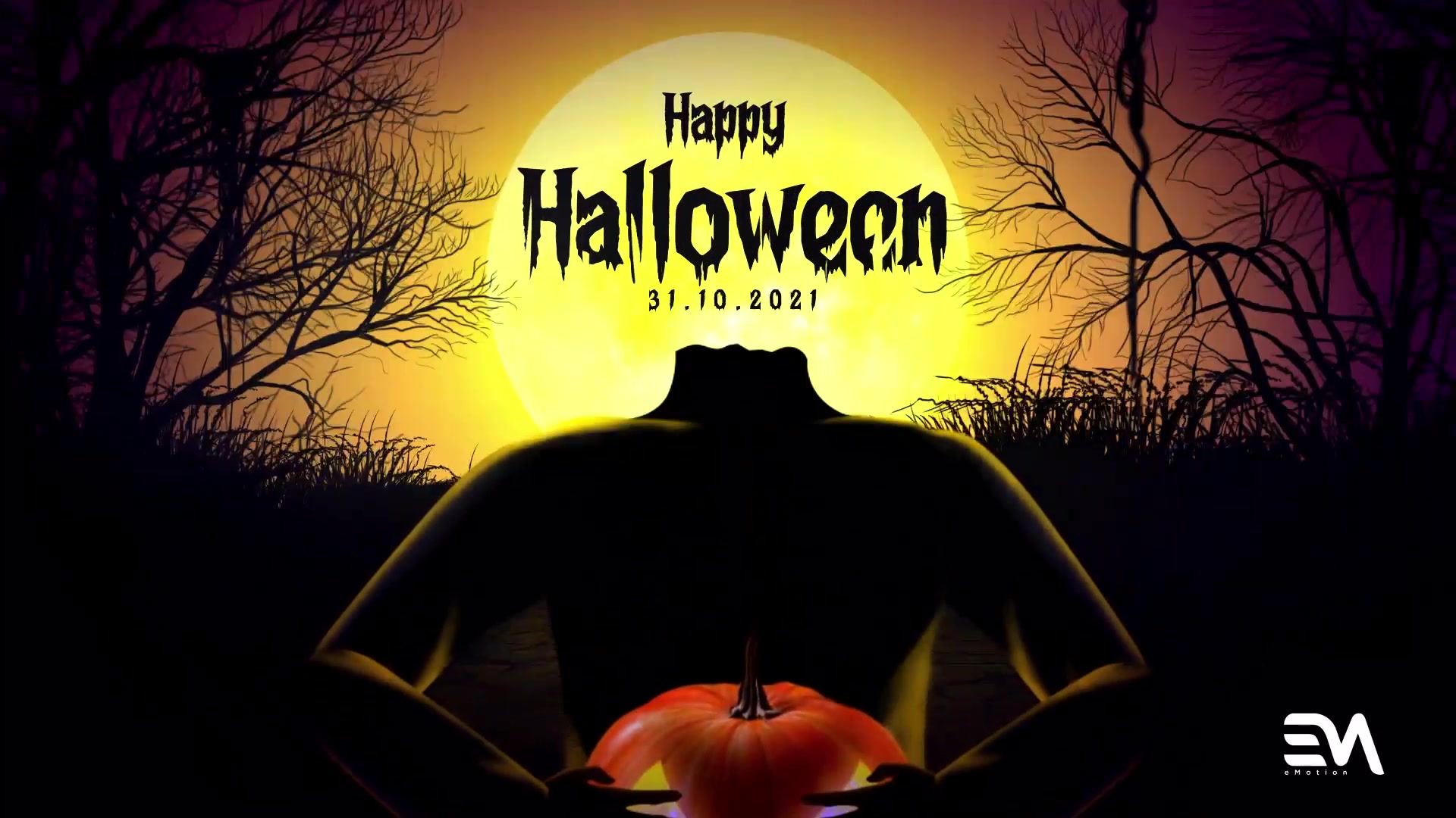 Pumpkin Head Halloween Intro Videohive 34061963 After Effects Image 4