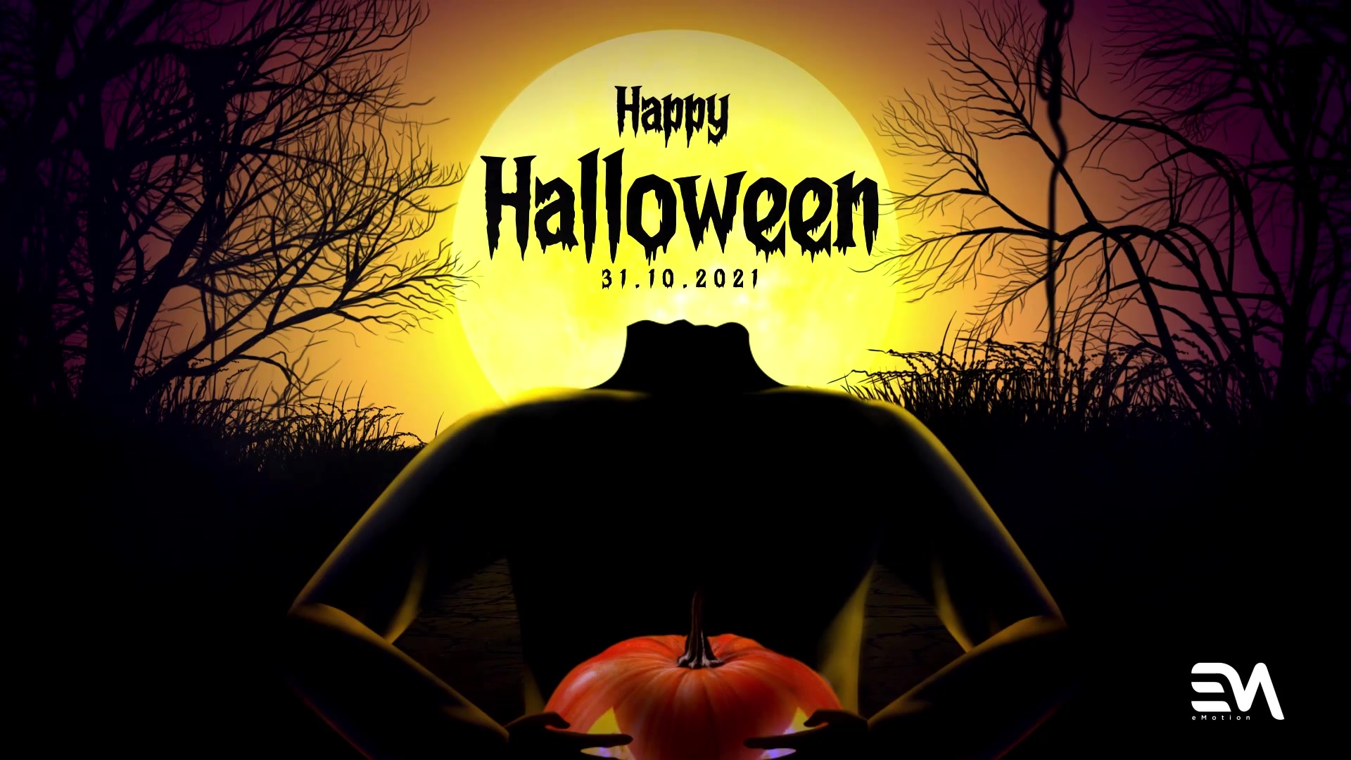 Pumpkin Head Halloween Intro Videohive 34061963 After Effects Image 5