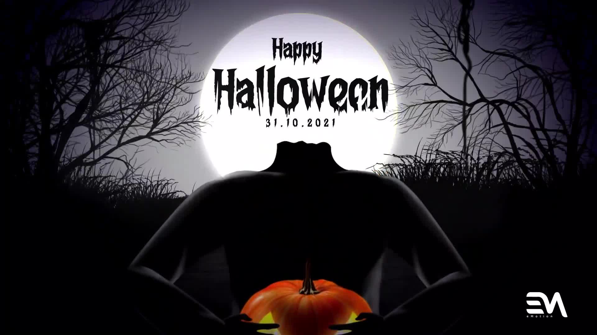 Pumpkin Head Halloween Intro Videohive 34061963 After Effects Image 8