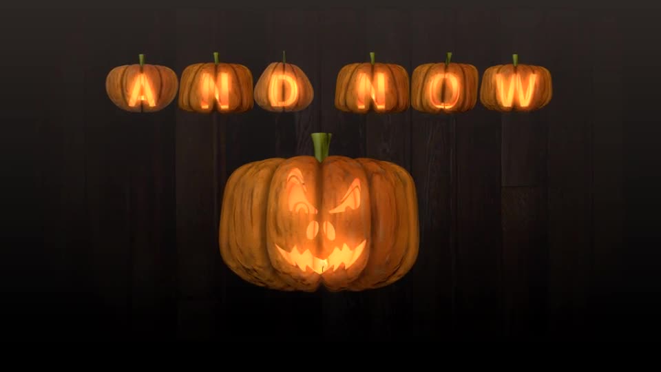 Pumpkin Letters Text Pack Videohive 20740602 After Effects Image 1