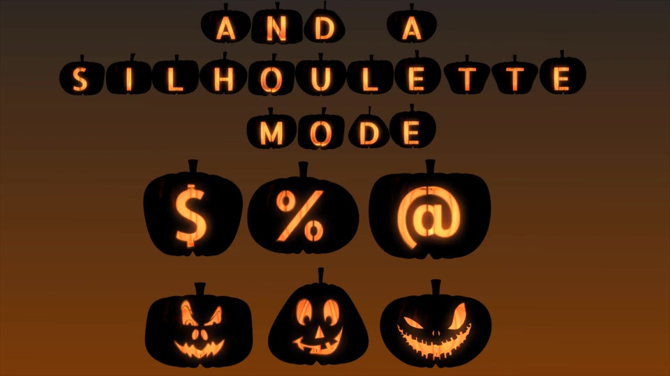 Pumpkin Letters Text Pack Videohive 20740602 After Effects Image 12