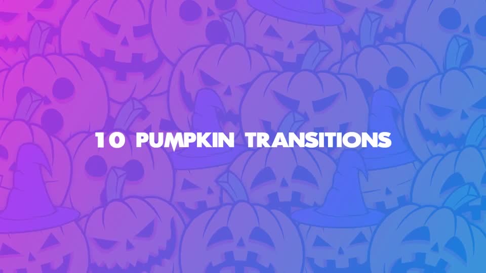 Pumpkin Transitions - Download Videohive 22662178