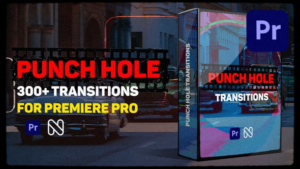 Punch Hole Transitions for Premiere Pro - 35961729 Videohive Download