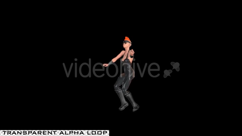 Punk Girl Dancing - Download Videohive 20818117