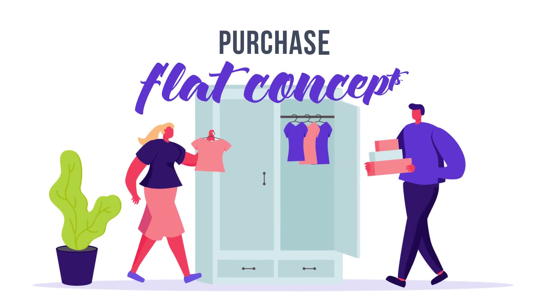 Purchase Flat Concept Videohive 33639495 After Effects Image 1