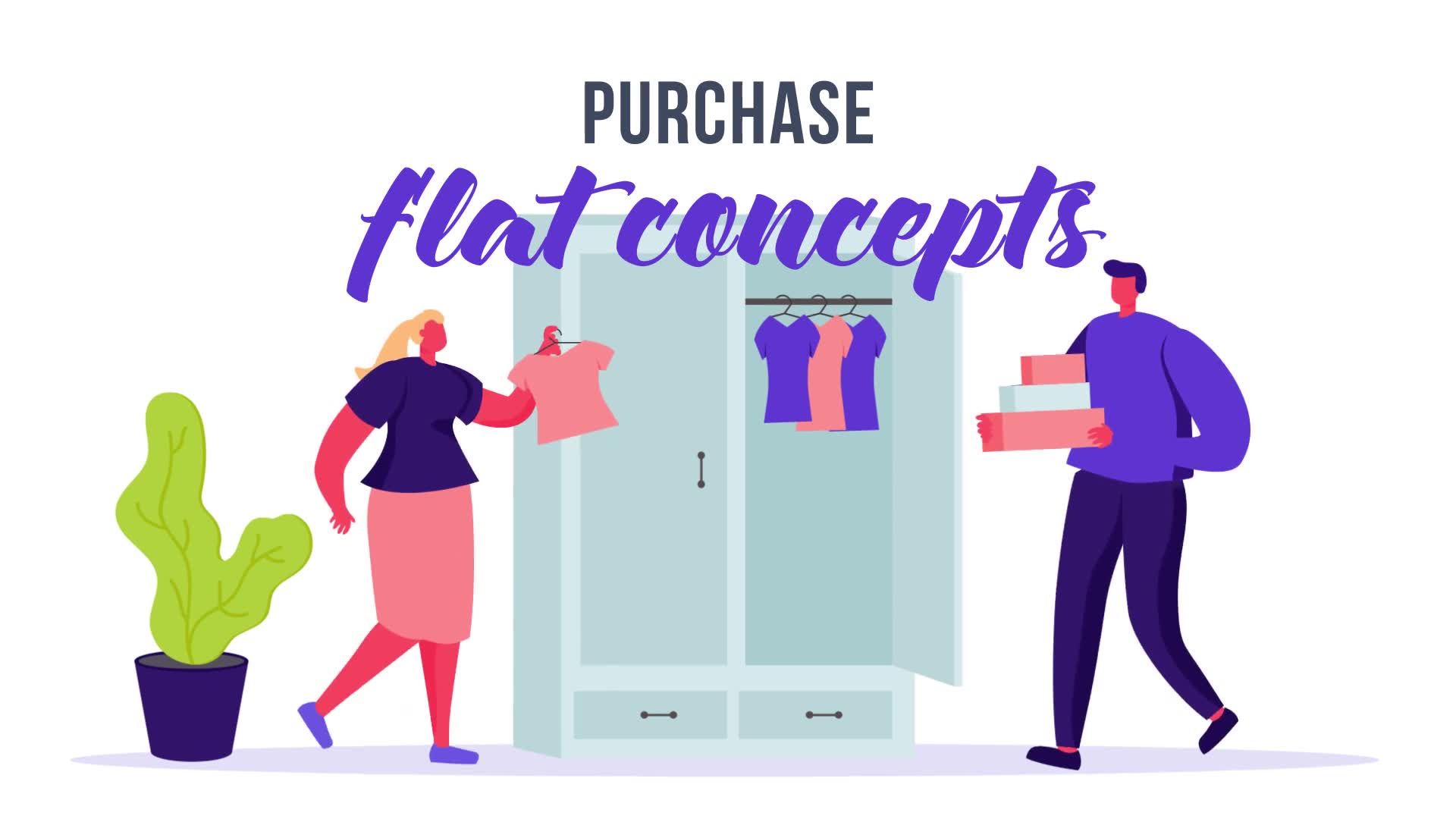 Purchase Flat Concept Videohive 33639495 After Effects Image 2
