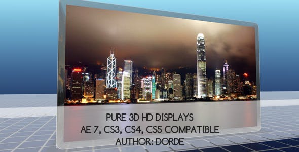 PURE 3D HD DISPLAYS - Download 68765 Videohive