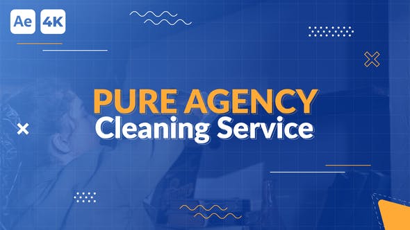 Pure Agency Cleaning Service Slideshow | After Effects - Download Videohive 35428018