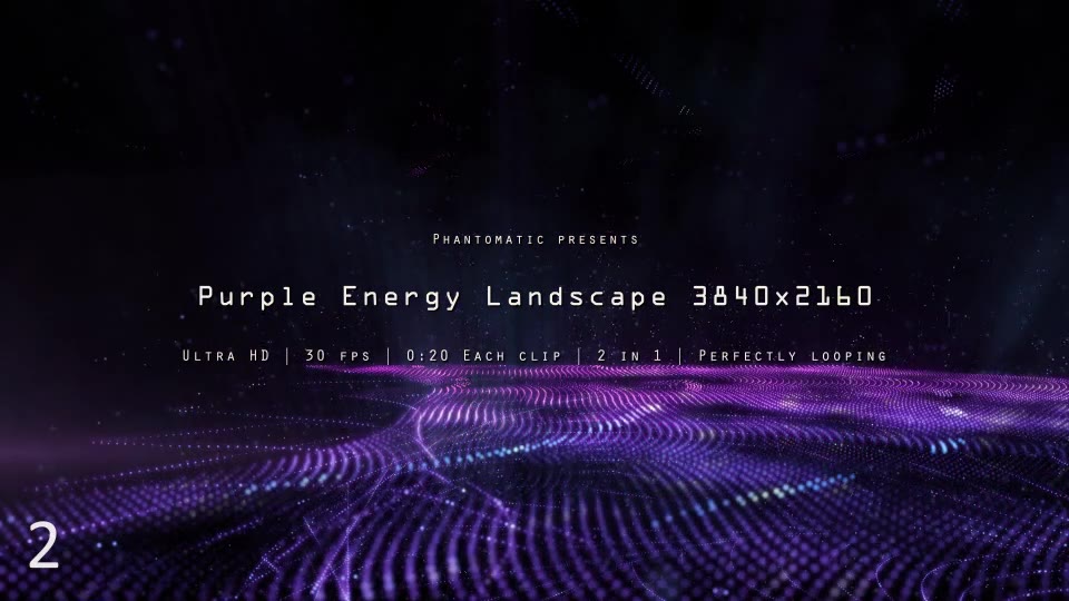 Purple Energy Landscape - Download Videohive 11861681