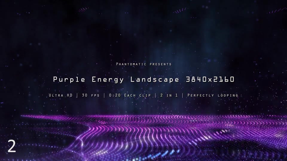 Purple Energy Landscape - Download Videohive 11861681