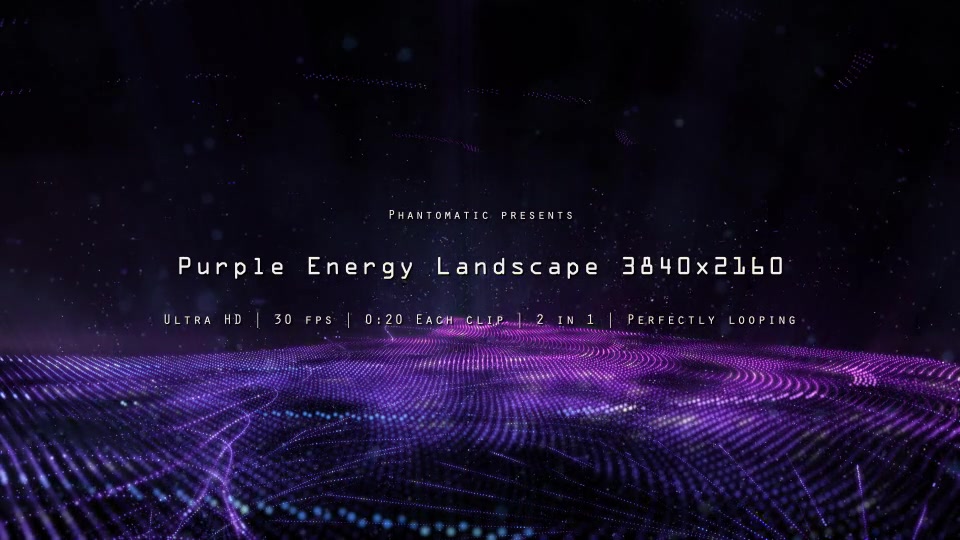 Purple Energy Landscape - Download Videohive 11861681