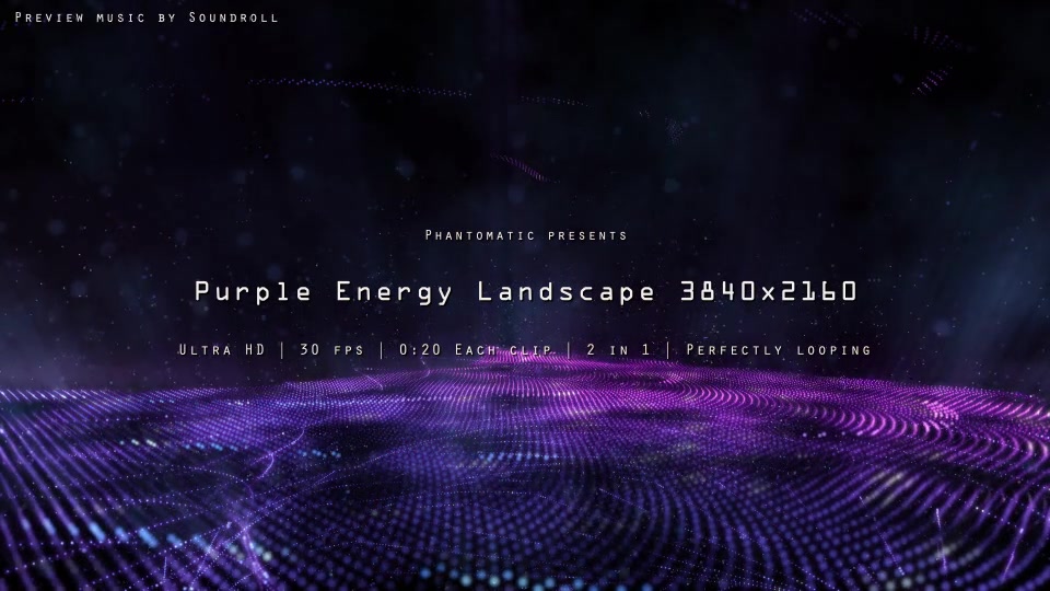 Purple Energy Landscape - Download Videohive 11861681