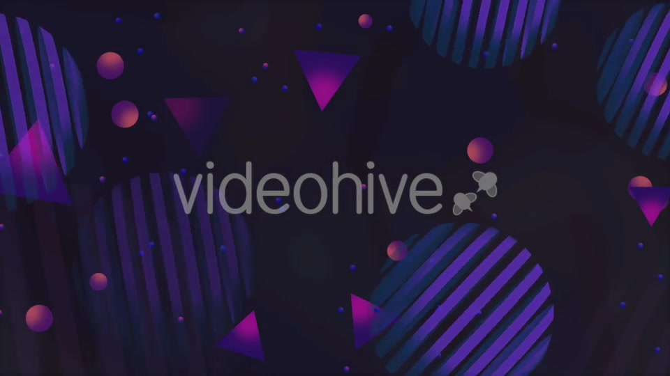 Purple Geometric Shapes Background - Download Videohive 20561302