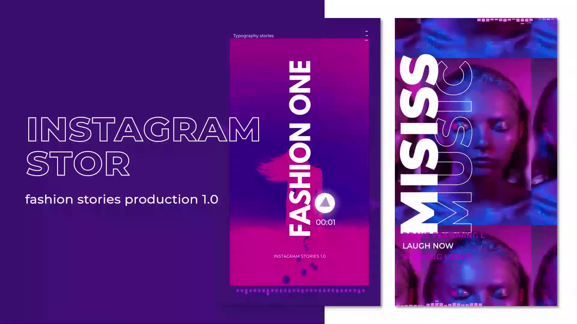 Purple Stories Instagram Videohive 29443542 After Effects Image 1