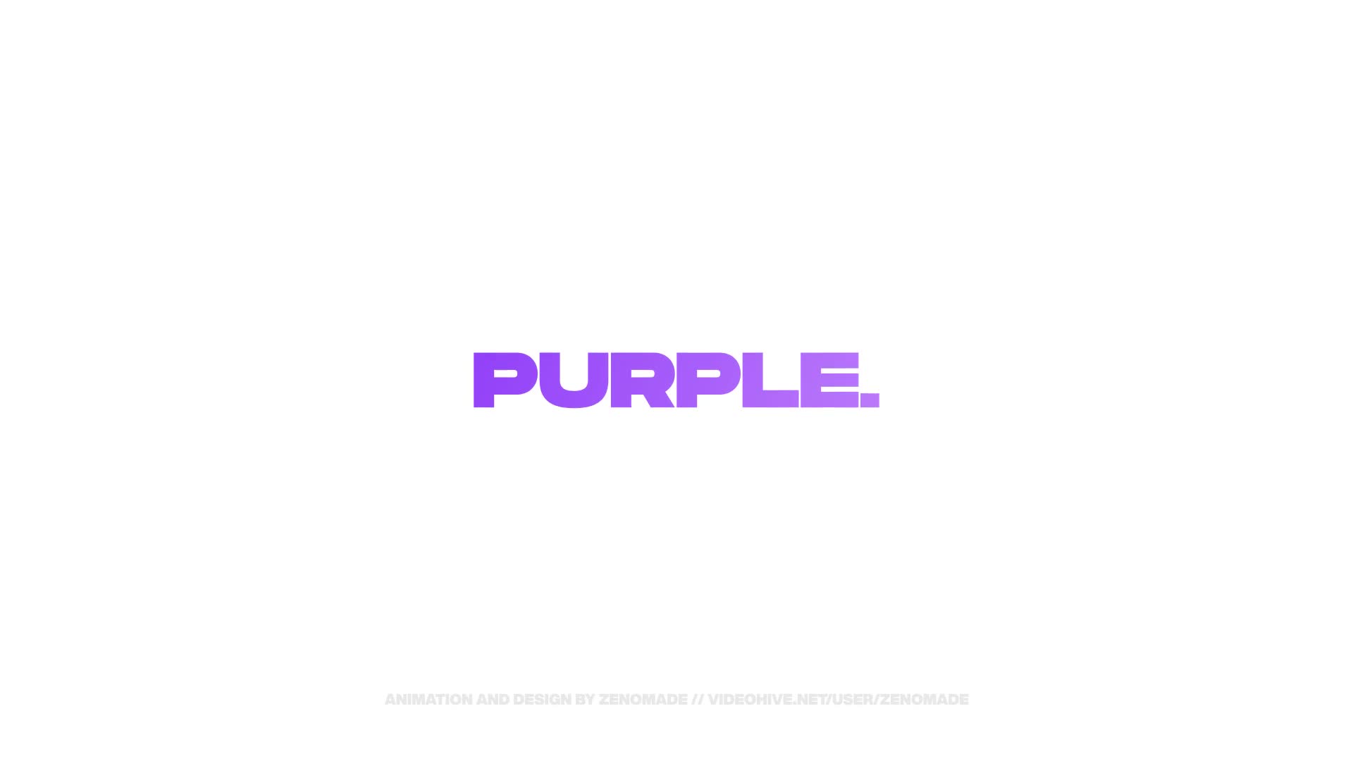 Purple. Titles Pack Videohive 37189465 After Effects Image 1