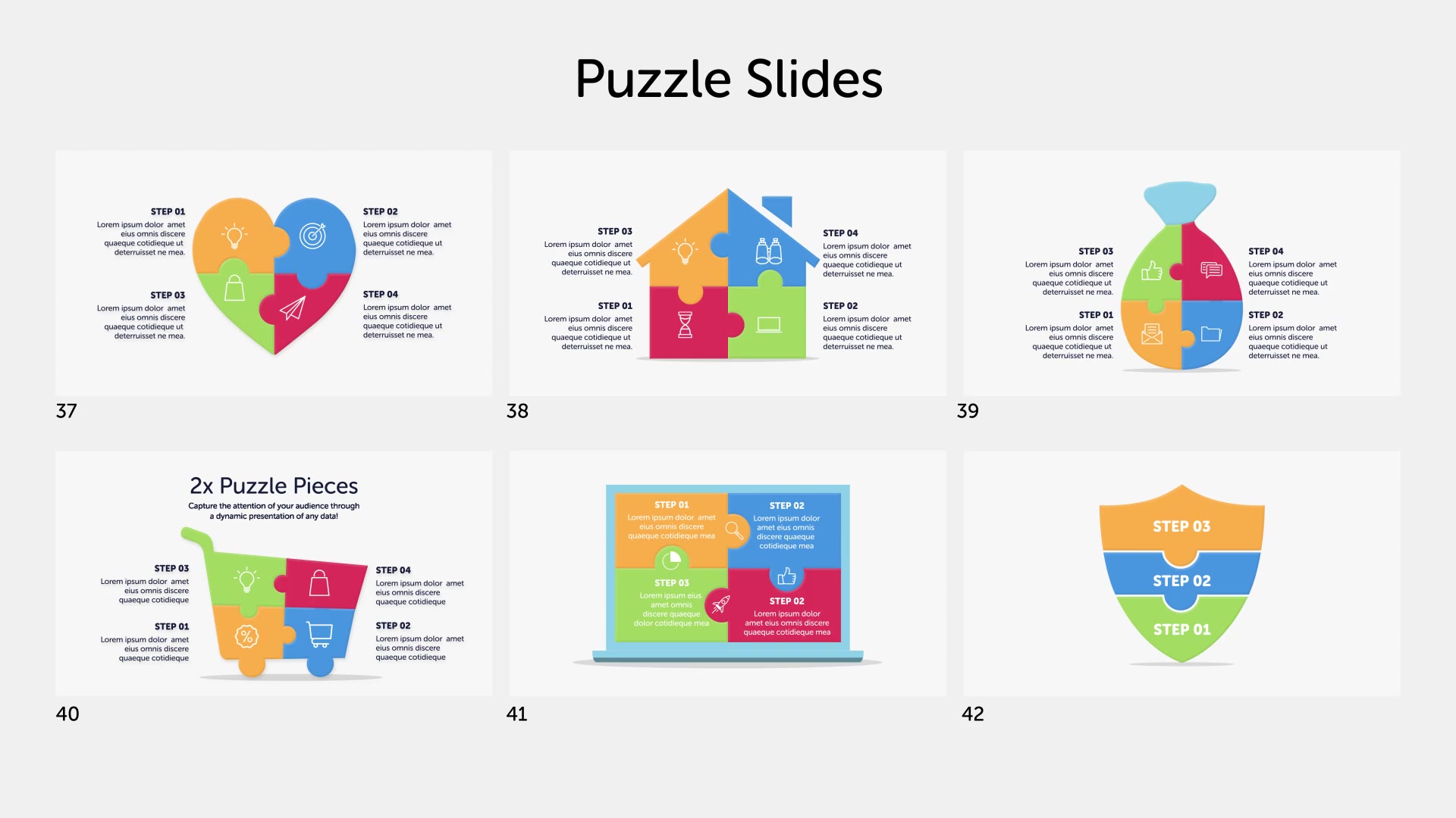 Puzzle Infographic Slides Videohive 35961915 After Effects Image 11