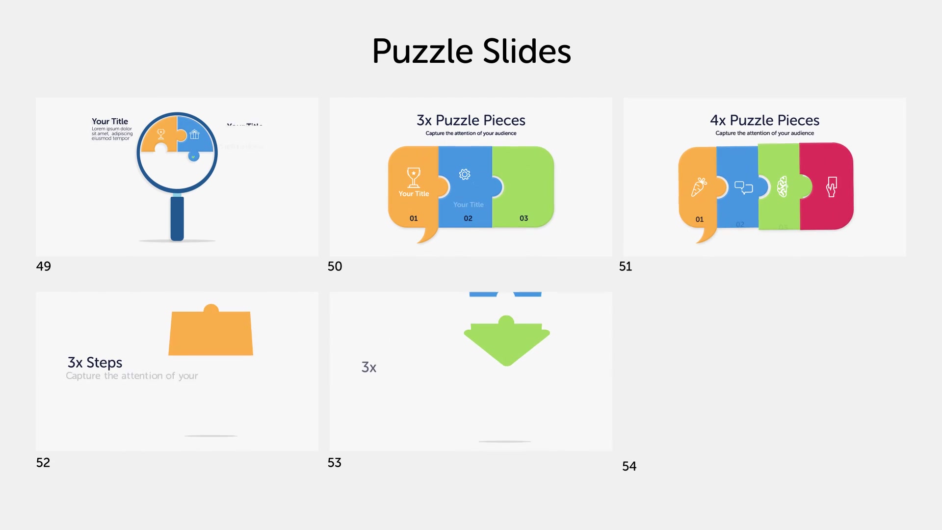 Puzzle Infographic Slides Videohive 35961915 After Effects Image 12