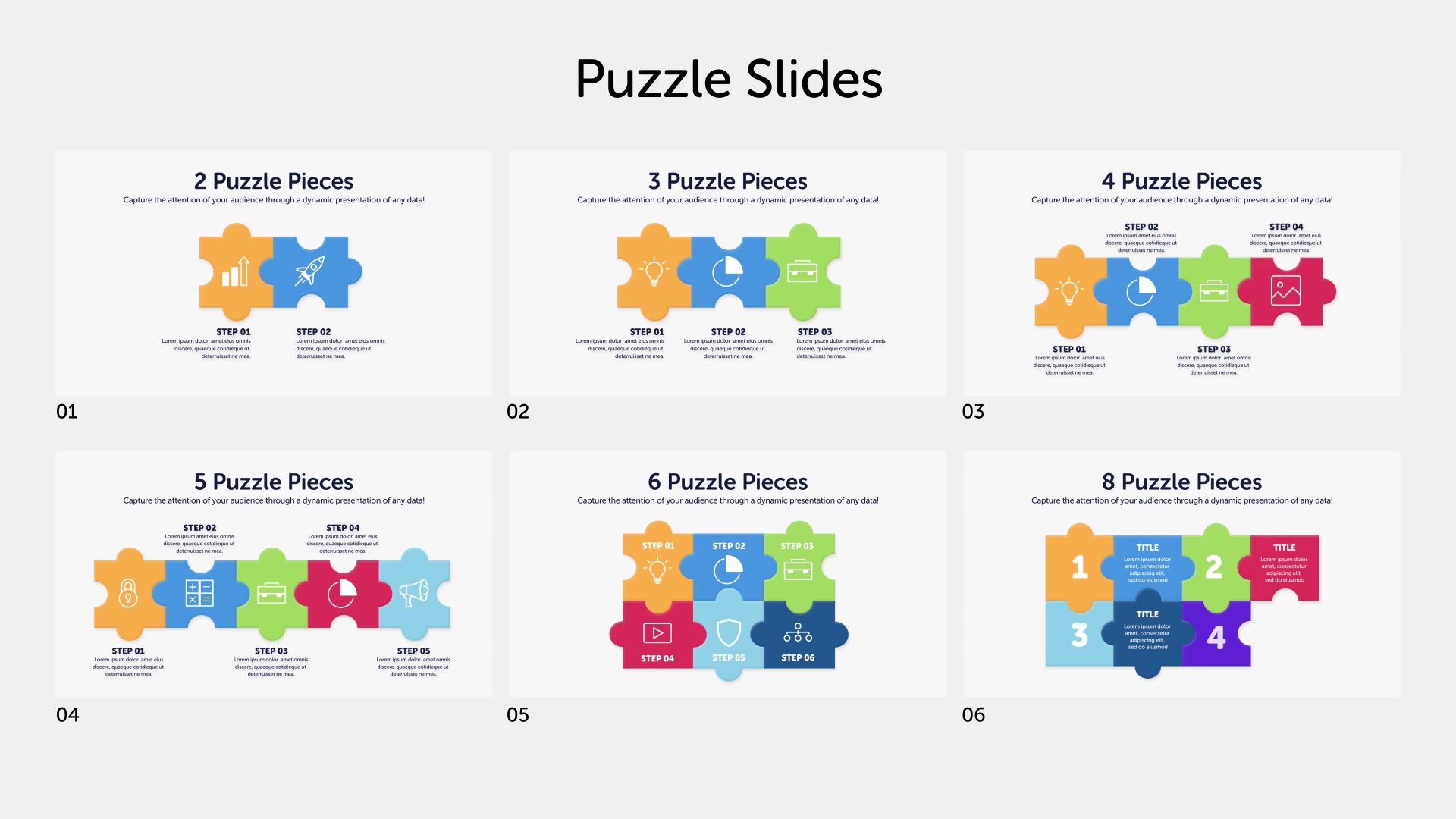 Puzzle Infographic Slides Videohive 35961915 After Effects Image 7