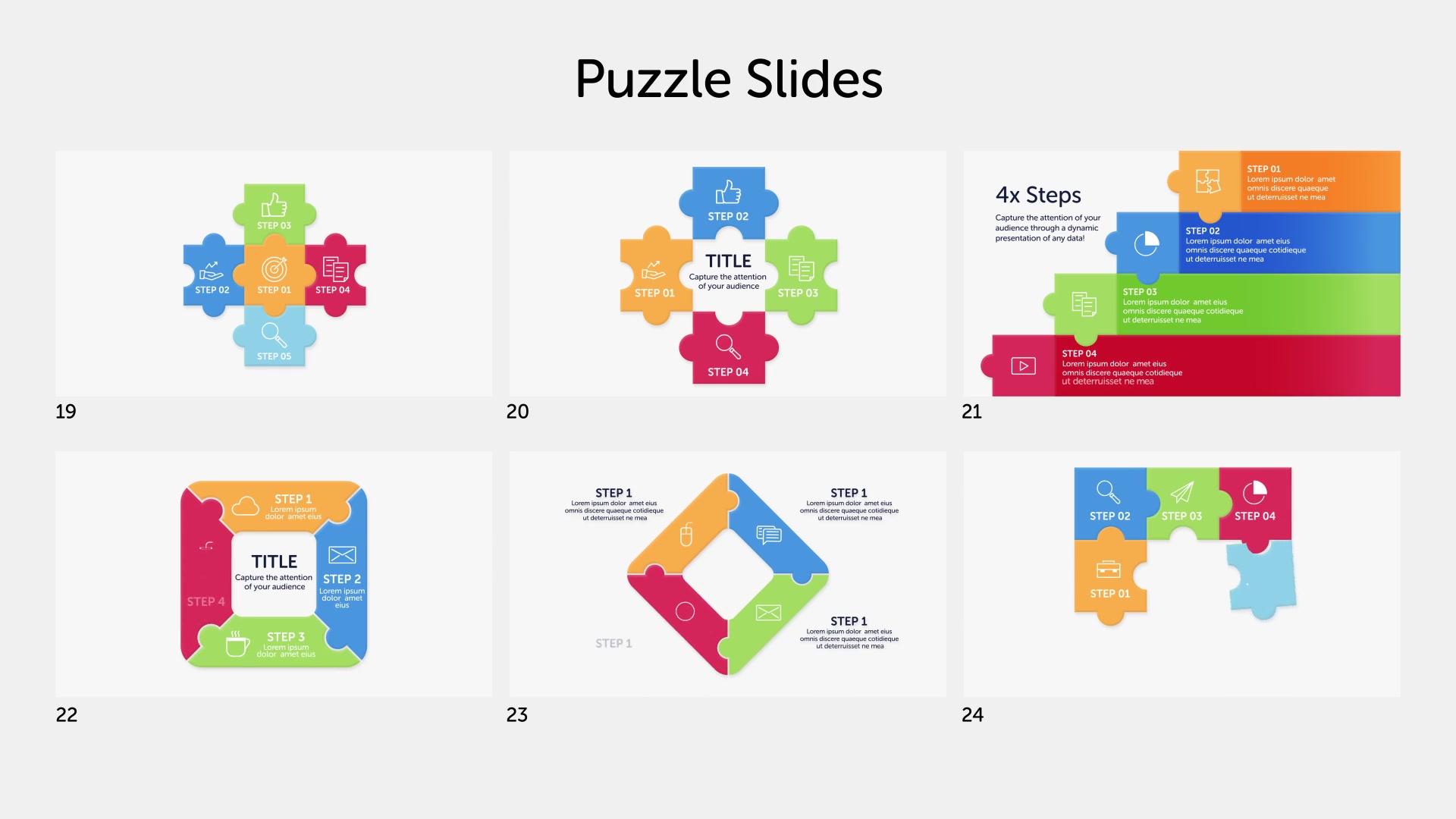 Puzzle Infographic Slides Videohive 35961915 After Effects Image 9