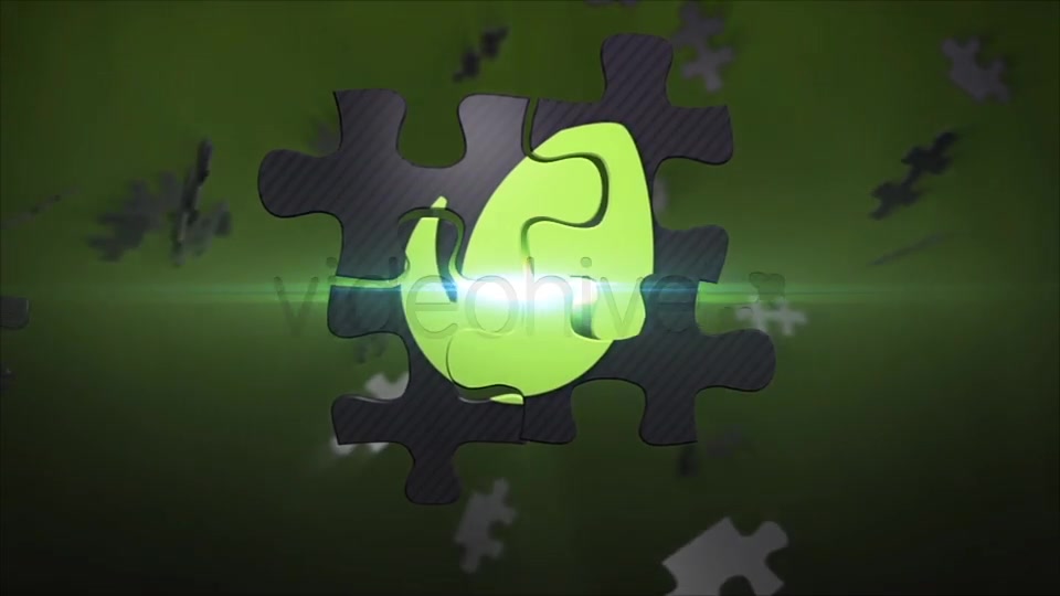 Puzzle Logo Animation Element 3D - Download Videohive 5501528